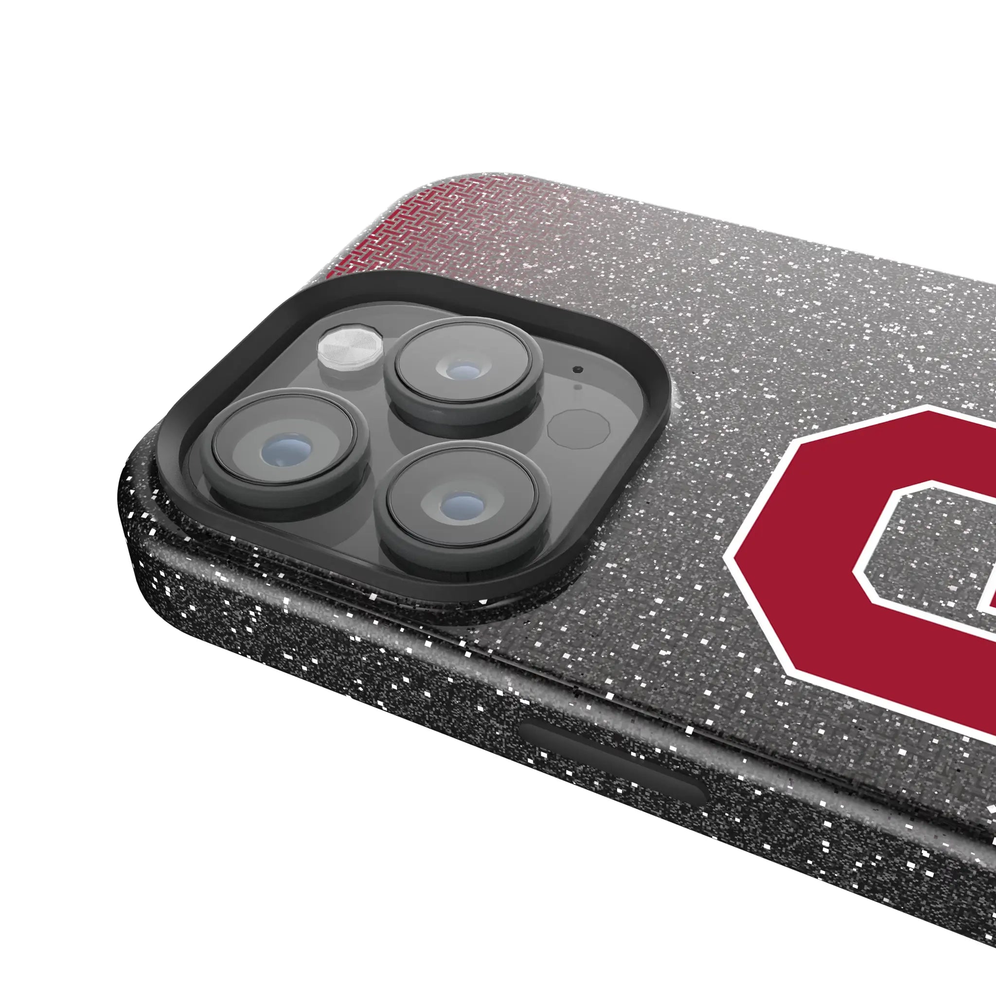 University of Oklahoma Sooners Linen Bling Phone Case for Apple iPhone