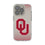 University of Oklahoma Sooners Linen Clear Phone Case for Apple iPhone