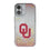 University of Oklahoma Sooners Linen Glitter Phone Case