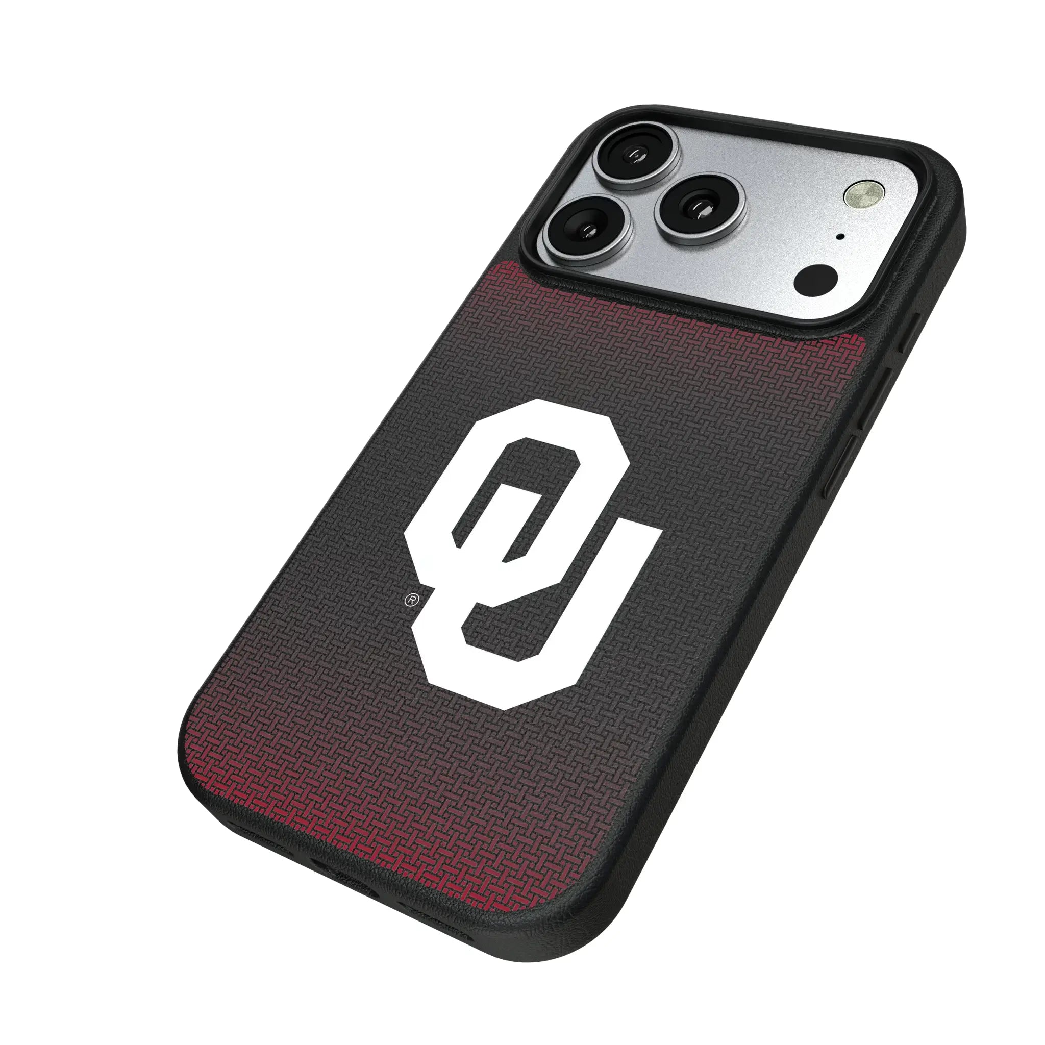 University of Oklahoma Sooners Linen MagSafe Compatible Phone Case for Apple iPhone