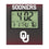 University of Oklahoma Sooners Linen Wall Clock