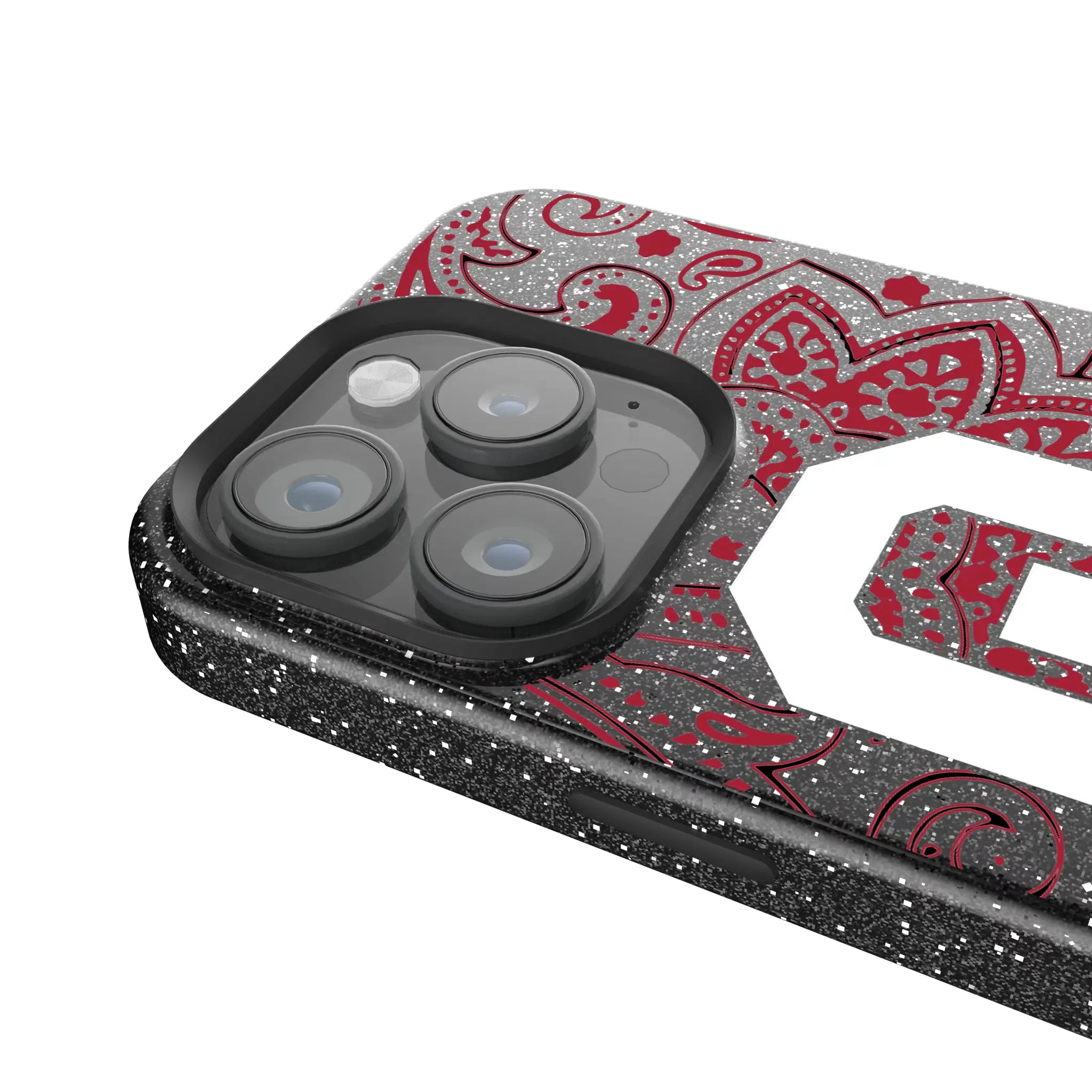 University of Oklahoma Sooners Paisley Bling Phone Case