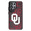 University of Oklahoma Sooners Paisley MagSafe Compatible Phone Case for Samsung Galaxy