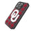 University of Oklahoma Sooners Plaid Bling Phone Case