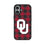 University of Oklahoma Sooners Plaid MagSafe Compatible Phone Case for Apple iPhone