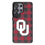 University of Oklahoma Sooners Plaid MagSafe Compatible Phone Case for Samsung Galaxy