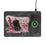 University of Oklahoma Sooners Quadtile 15-Watt Wireless Charger and Mouse Pad