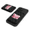 University of Oklahoma Sooners Quadtile Black Magnetic Credit Card Wallet