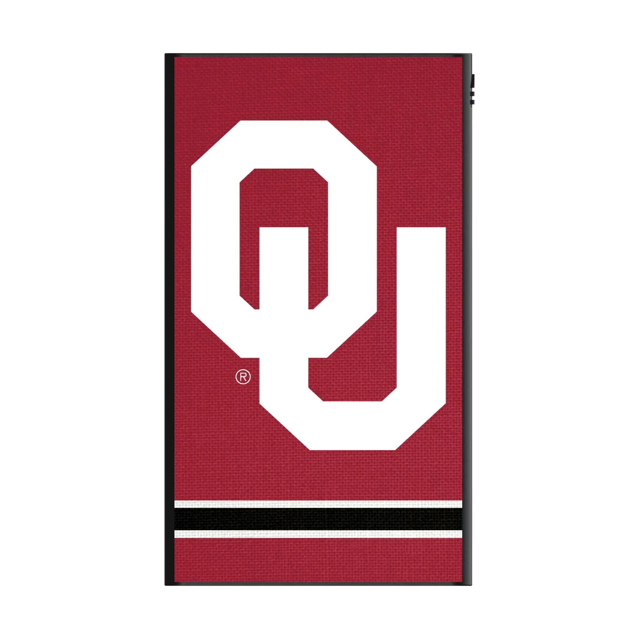 University of Oklahoma Sooners Stripe 5000mAh Flat Powerbank