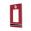 University of Oklahoma Sooners Stripe Hidden-Screw Light Switch Plate