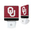 University of Oklahoma Sooners Stripe Night Light 2-Pack