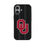 University of Oklahoma Sooners Text Backdrop MagSafe Compatible Phone Case for Apple iPhone
