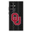 University of Oklahoma Sooners Text Backdrop MagSafe Compatible Phone Case for Samsung Galaxy