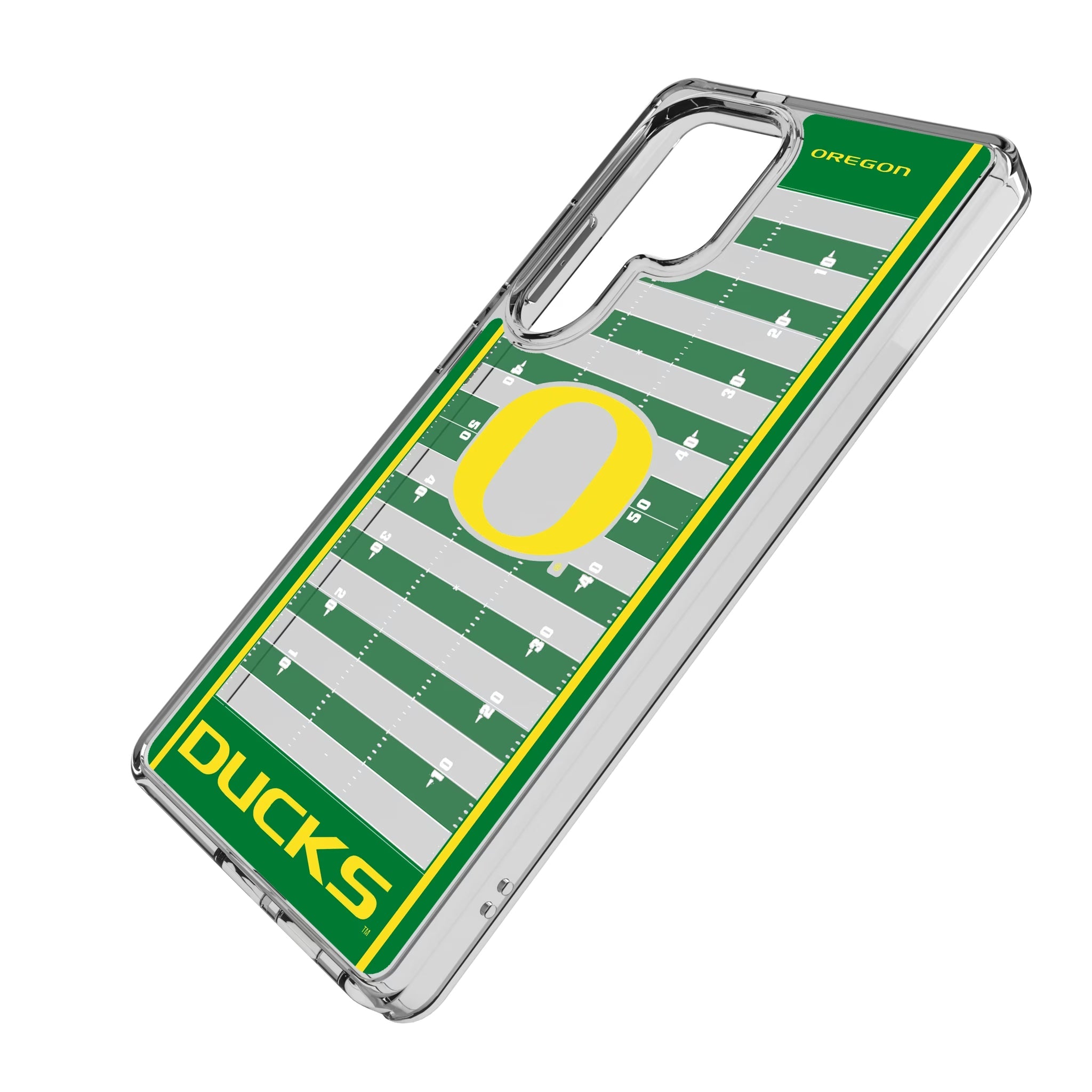 University of Oregon Ducks Field Clear Phone Case for Samsung Galaxy