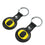 University of Oregon Ducks Insignia Black Airtag Holder 2-Pack