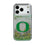 University of Oregon Ducks Linen Glitter Phone Case