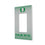 University of Oregon Ducks Linen Hidden-Screw Light Switch Plate