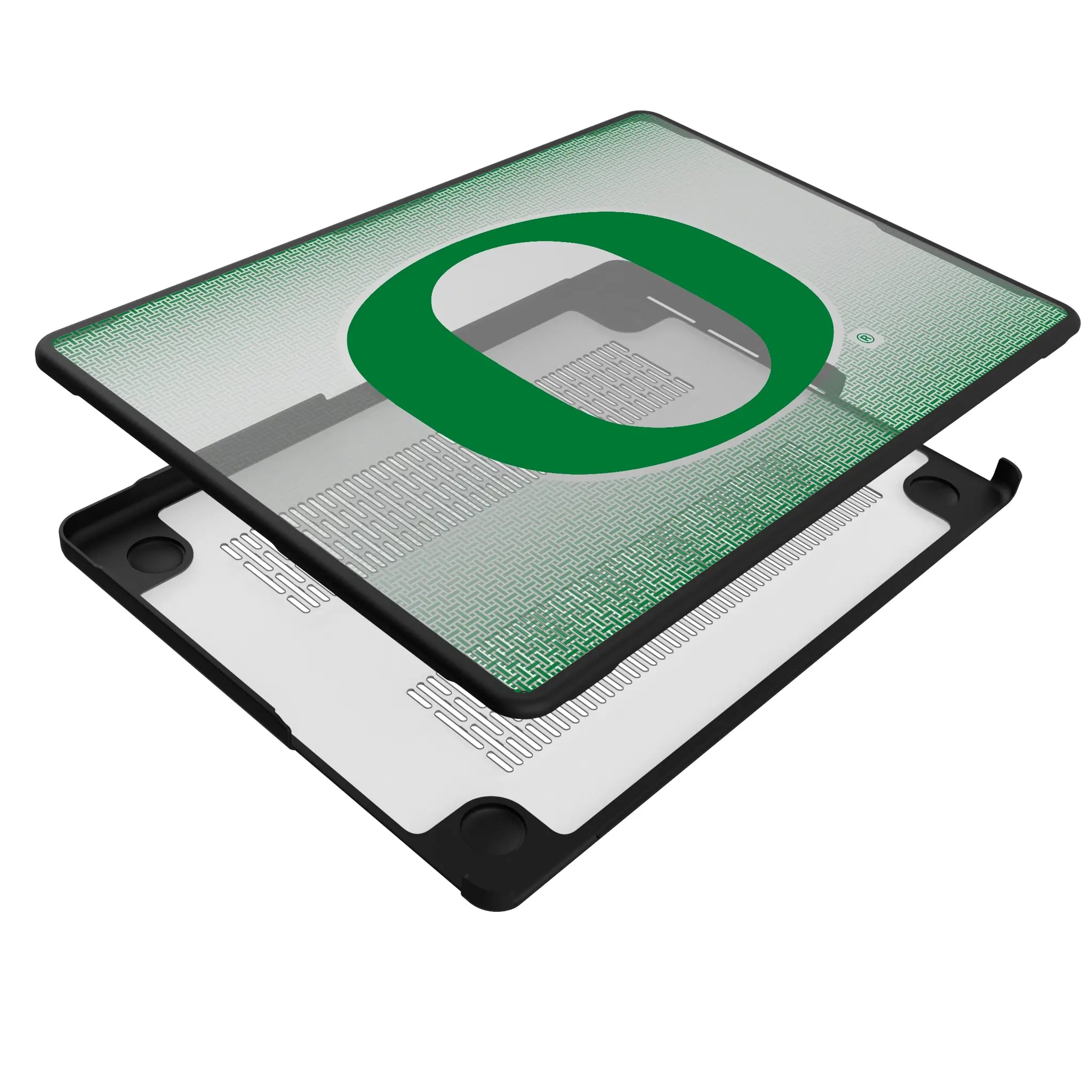 University of Oregon Ducks Linen Laptop Case for Apple MacBook