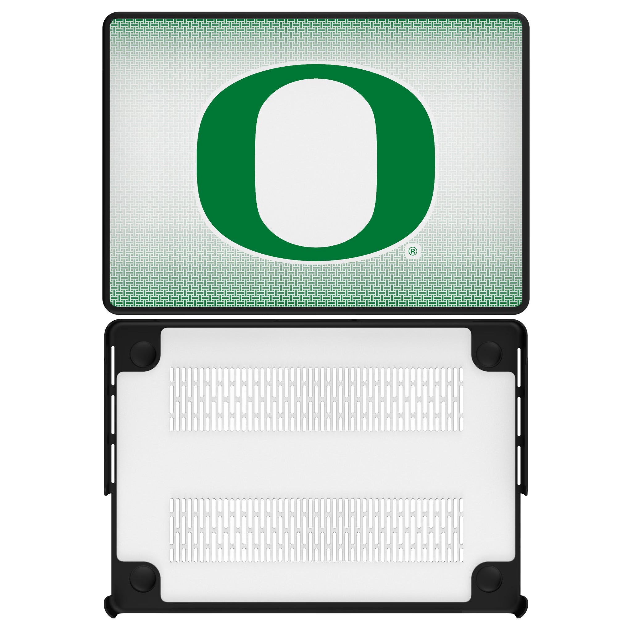 University of Oregon Ducks Linen Laptop Case for Apple MacBook - Sports Gifts, Sports Memorabilia, Sports Collectibles, Fan Shop