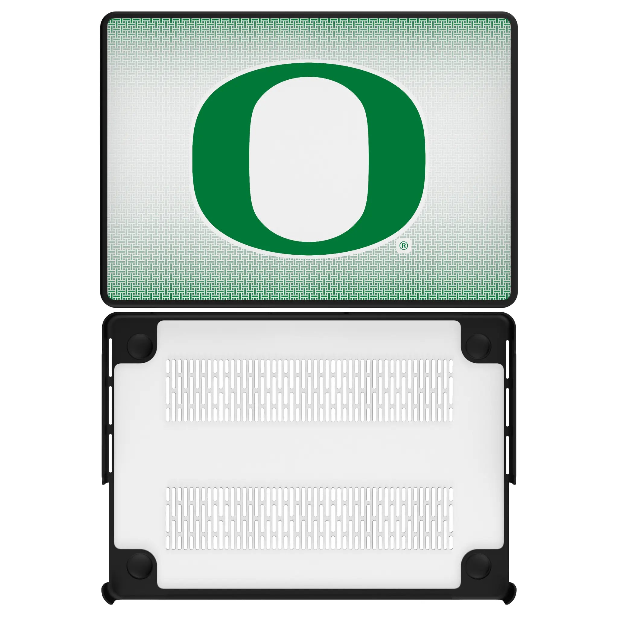 University of Oregon Ducks Linen Laptop Case for Apple MacBook