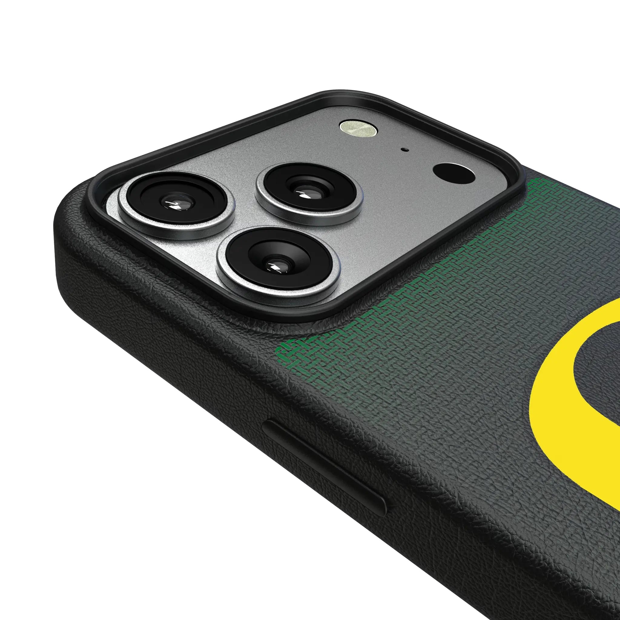 University of Oregon Ducks Linen MagSafe Compatible Phone Case for Apple iPhone