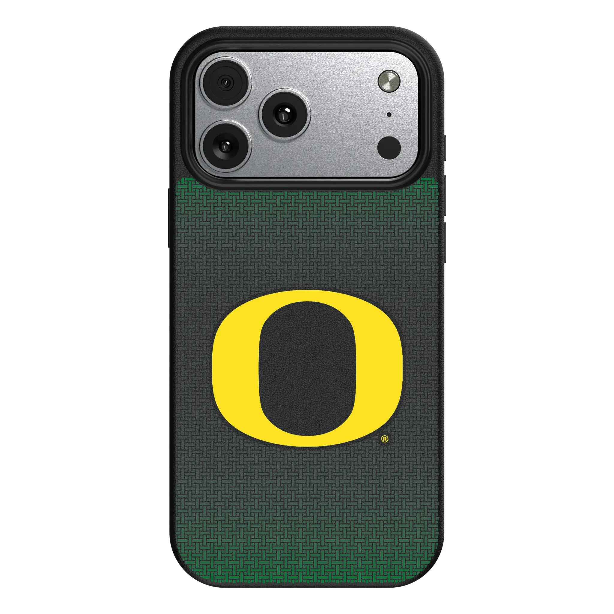 University of Oregon Ducks Linen MagSafe Compatible Phone Case for Apple iPhone