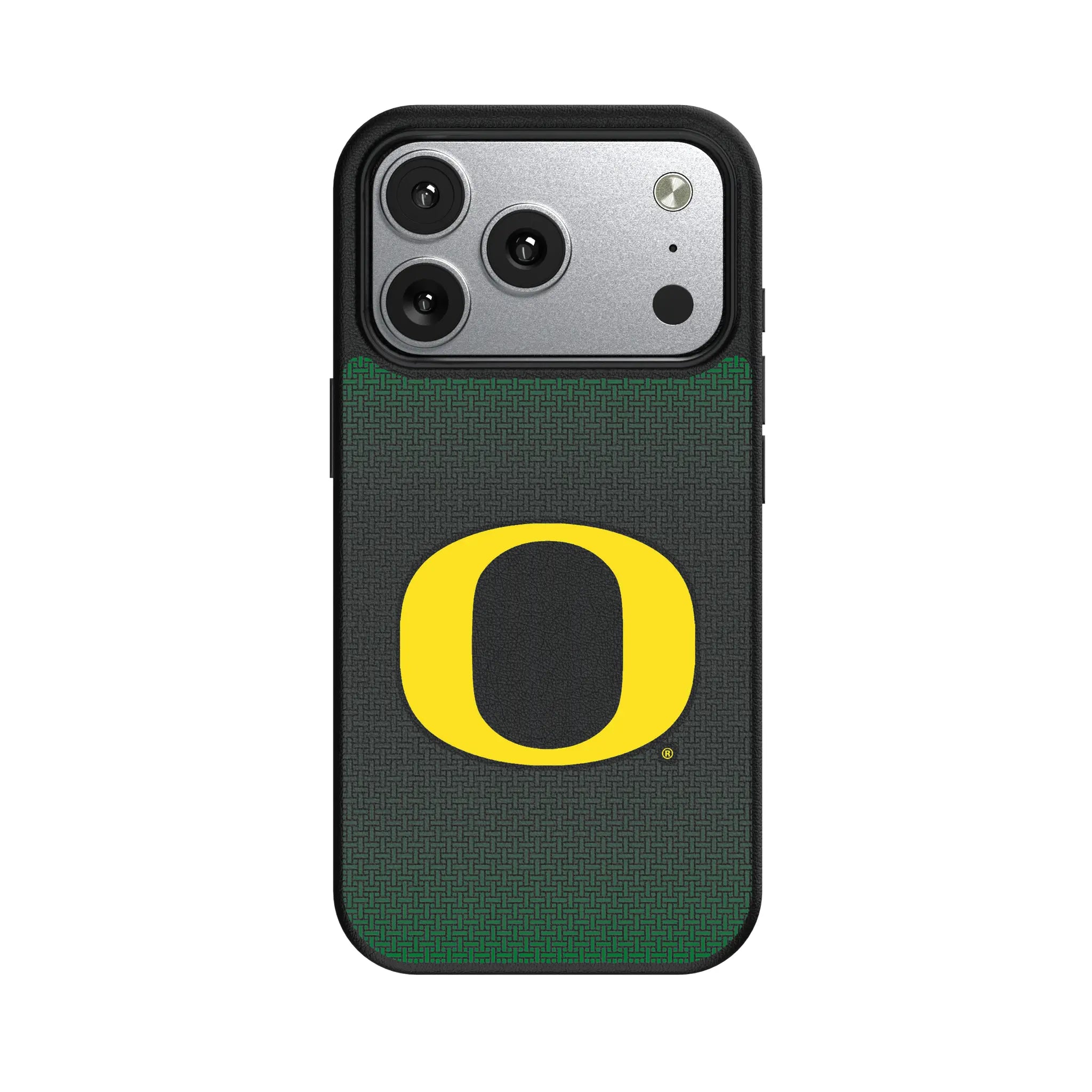 University of Oregon Ducks Linen MagSafe Compatible Phone Case for Apple iPhone