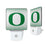 University of Oregon Ducks Linen Night Light 2-Pack