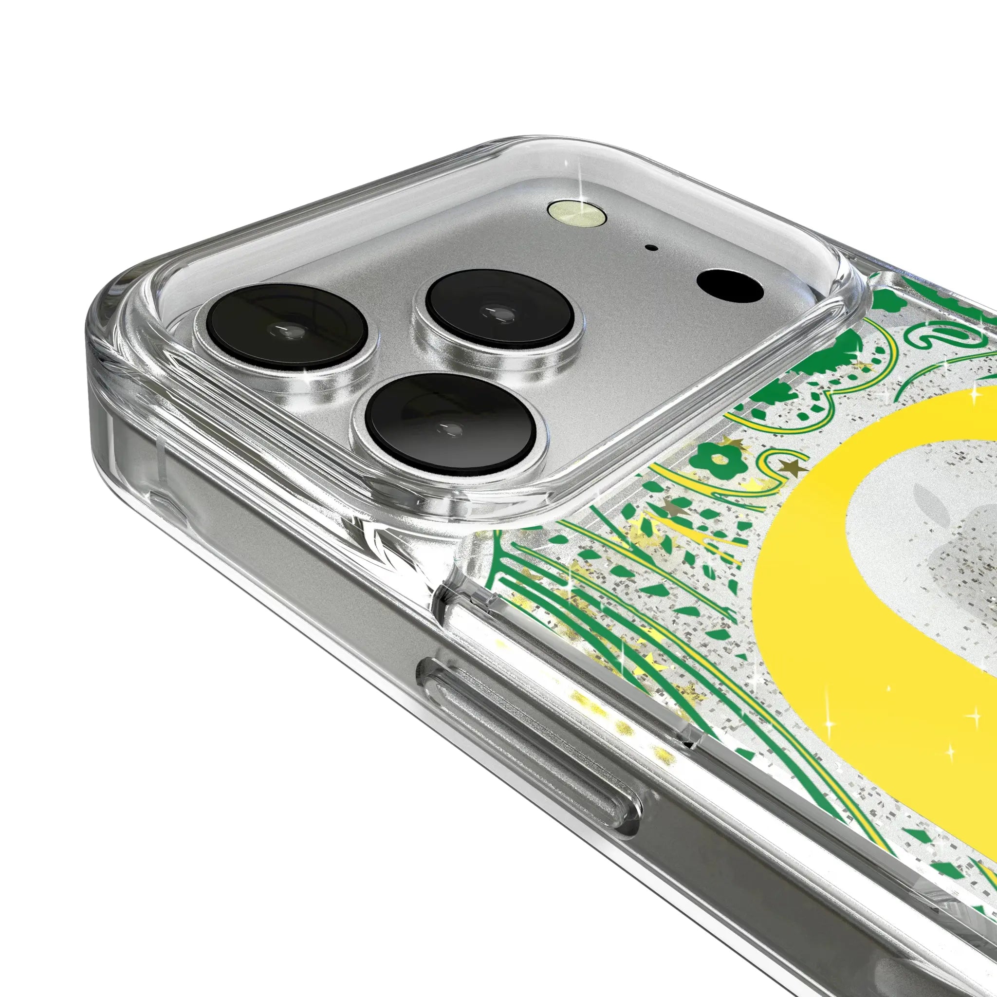 University of Oregon Ducks Paisley Glitter Phone Case