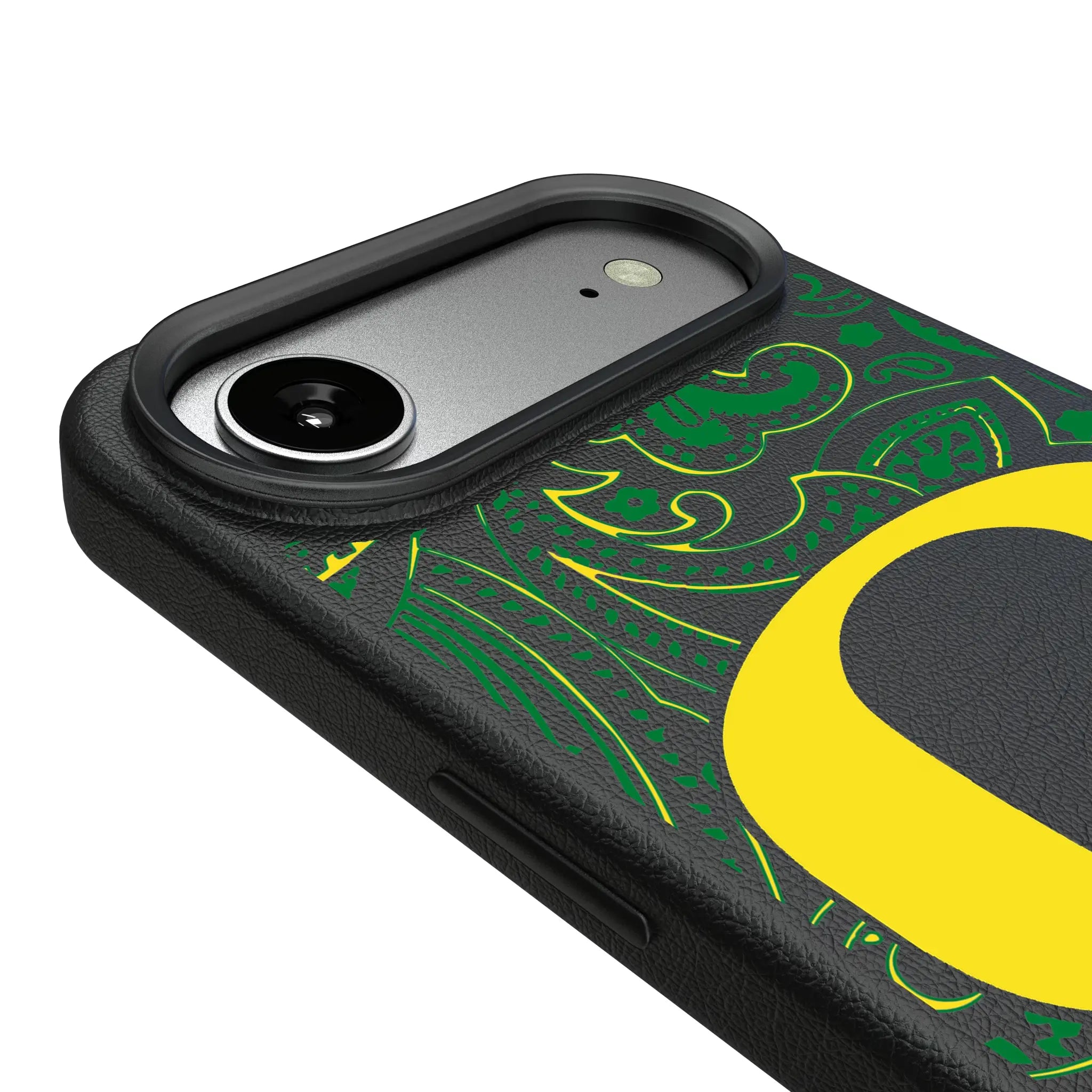 University of Oregon Ducks Paisley MagSafe Compatible Phone Case for Apple iPhone