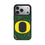 University of Oregon Ducks Paisley MagSafe Compatible Phone Case for Apple iPhone