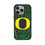 University of Oregon Ducks Paisley MagSafe Compatible Phone Case for Apple iPhone