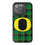 University of Oregon Ducks Plaid Bling Phone Case