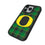 University of Oregon Ducks Plaid MagSafe Compatible Phone Case for Apple iPhone