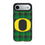 University of Oregon Ducks Plaid MagSafe Compatible Phone Case for Apple iPhone