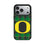 University of Oregon Ducks Plaid MagSafe Compatible Phone Case for Apple iPhone