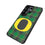 University of Oregon Ducks Plaid MagSafe Compatible Phone Case for Samsung Galaxy