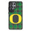 University of Oregon Ducks Plaid MagSafe Compatible Phone Case for Samsung Galaxy