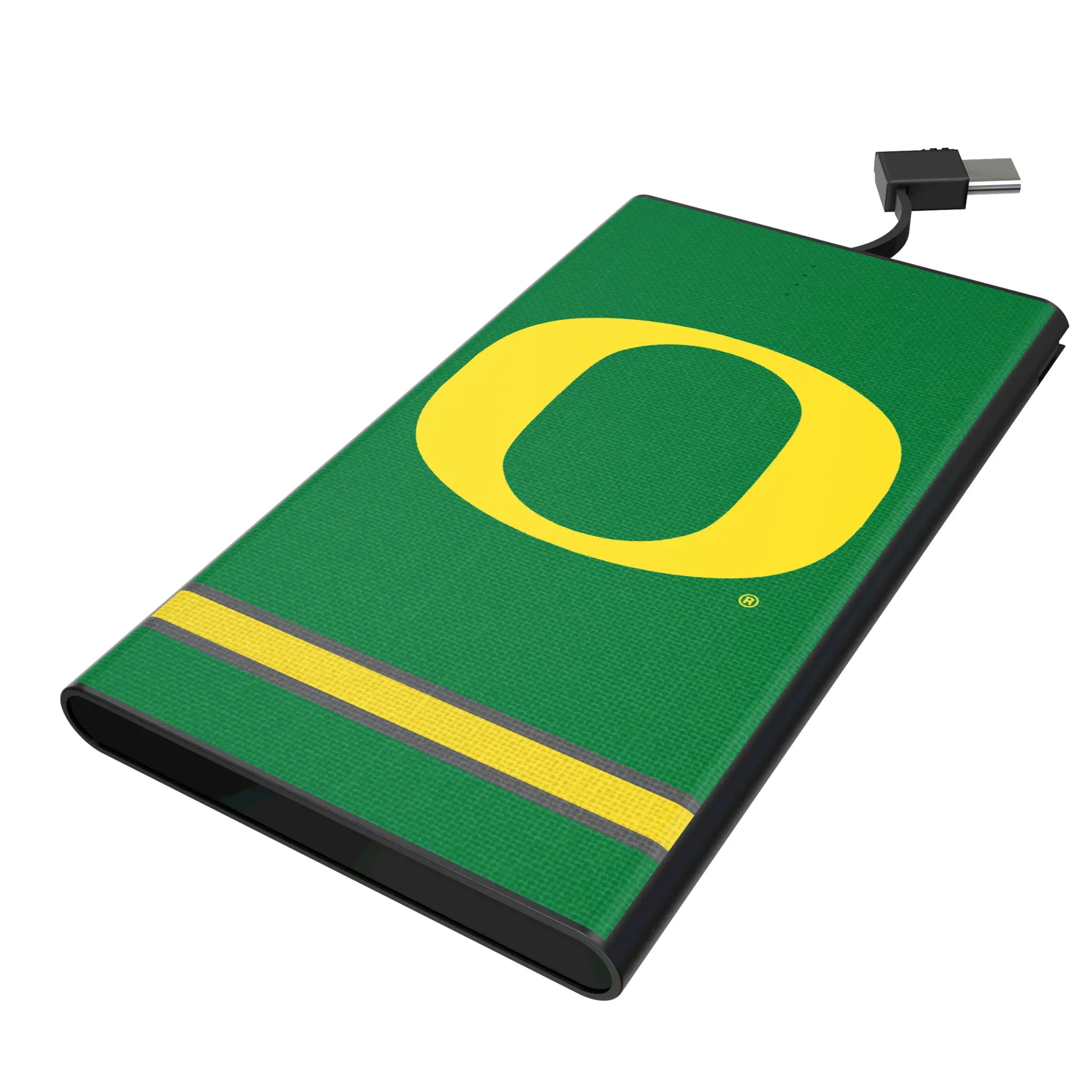 University of Oregon Ducks Stripe 5000mAh Flat Powerbank