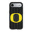 University of Oregon Ducks Text Backdrop MagSafe Compatible Phone Case for Apple iPhone
