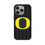 University of Oregon Ducks Text Backdrop MagSafe Compatible Phone Case for Apple iPhone