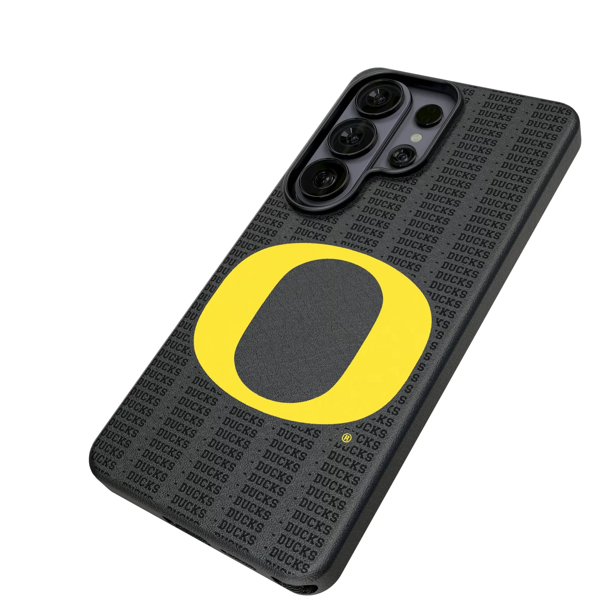 University of Oregon Ducks Text Backdrop MagSafe Compatible Phone Case for Samsung Galaxy