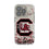 University of South Carolina Gamecocks Confetti Clear Phone Case for Apple iPhone