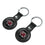 University of South Carolina Gamecocks Insignia Black Airtag Holder 2-Pack