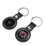 University of South Carolina Gamecocks Insignia Black Airtag Holder 2-Pack