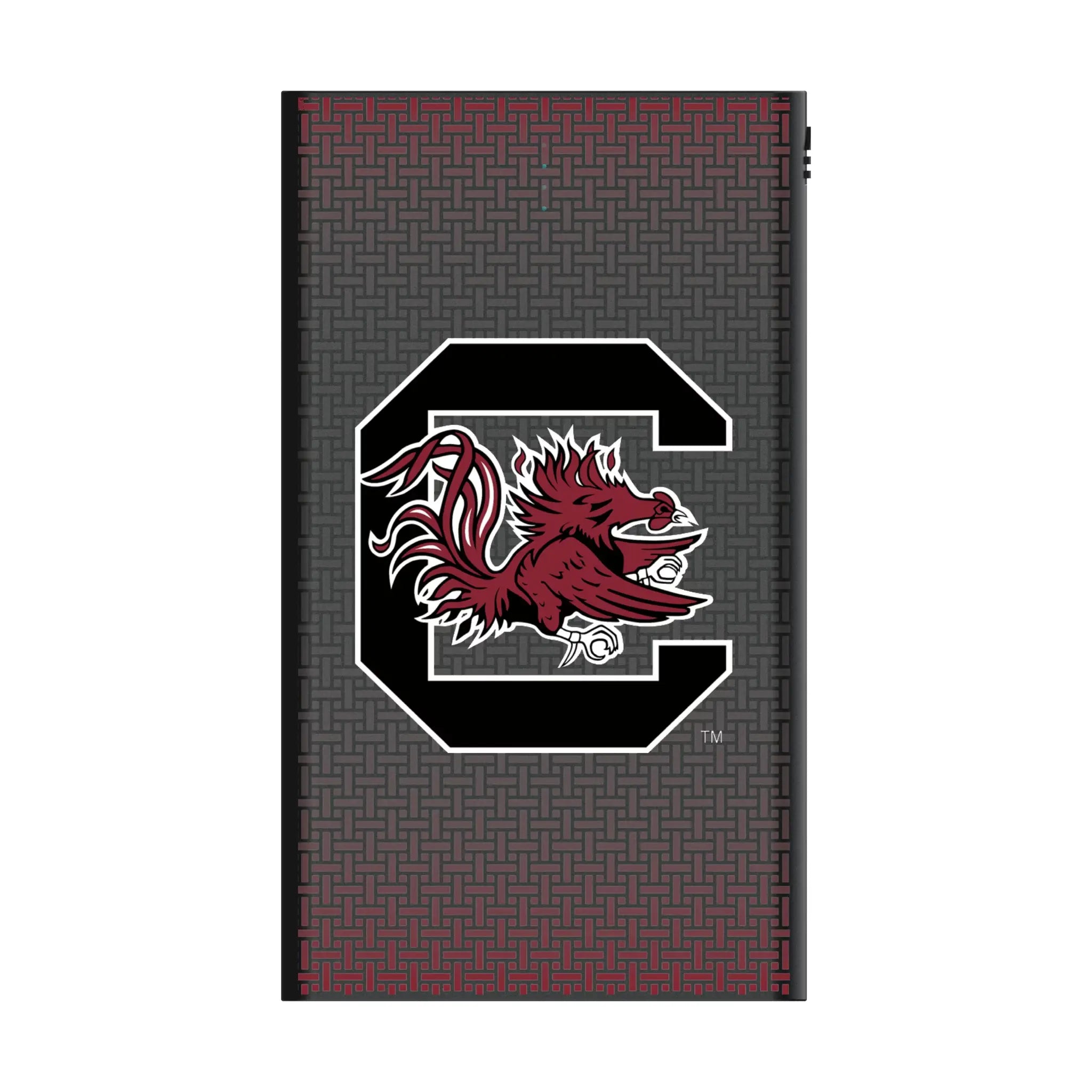 University of South Carolina Gamecocks Linen 5000mAh Flat Powerbank