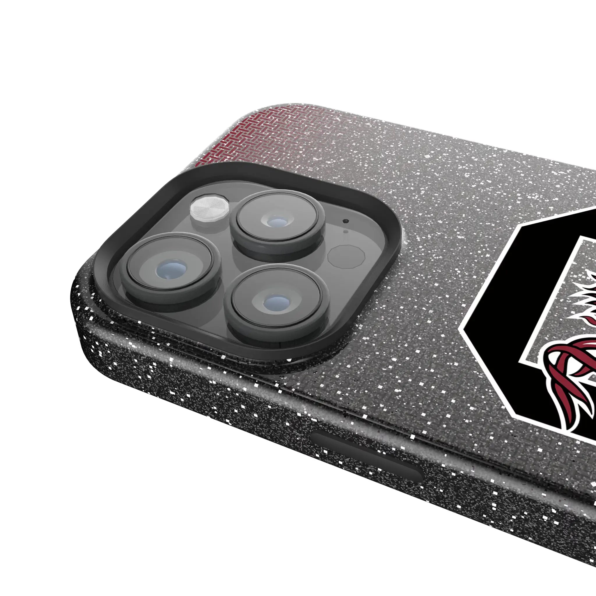 University of South Carolina Gamecocks Linen Bling Phone Case for Apple iPhone