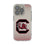 University of South Carolina Gamecocks Linen Clear Phone Case for Apple iPhone