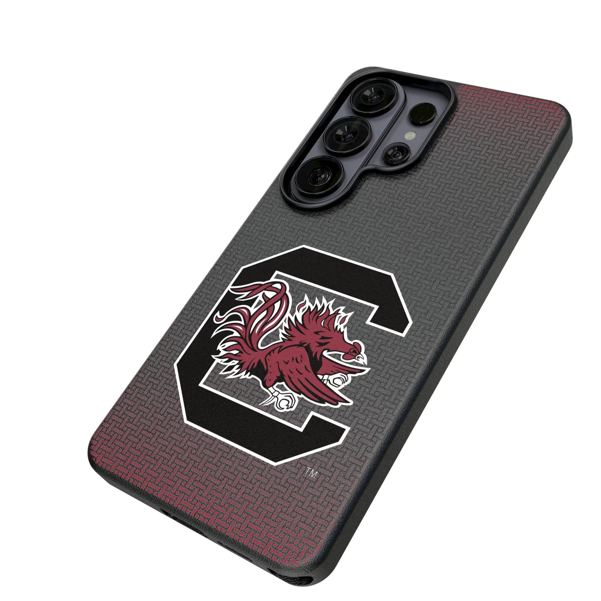 University of South Carolina Gamecocks Linen MagSafe Compatible Phone Case for Samsung Galaxy