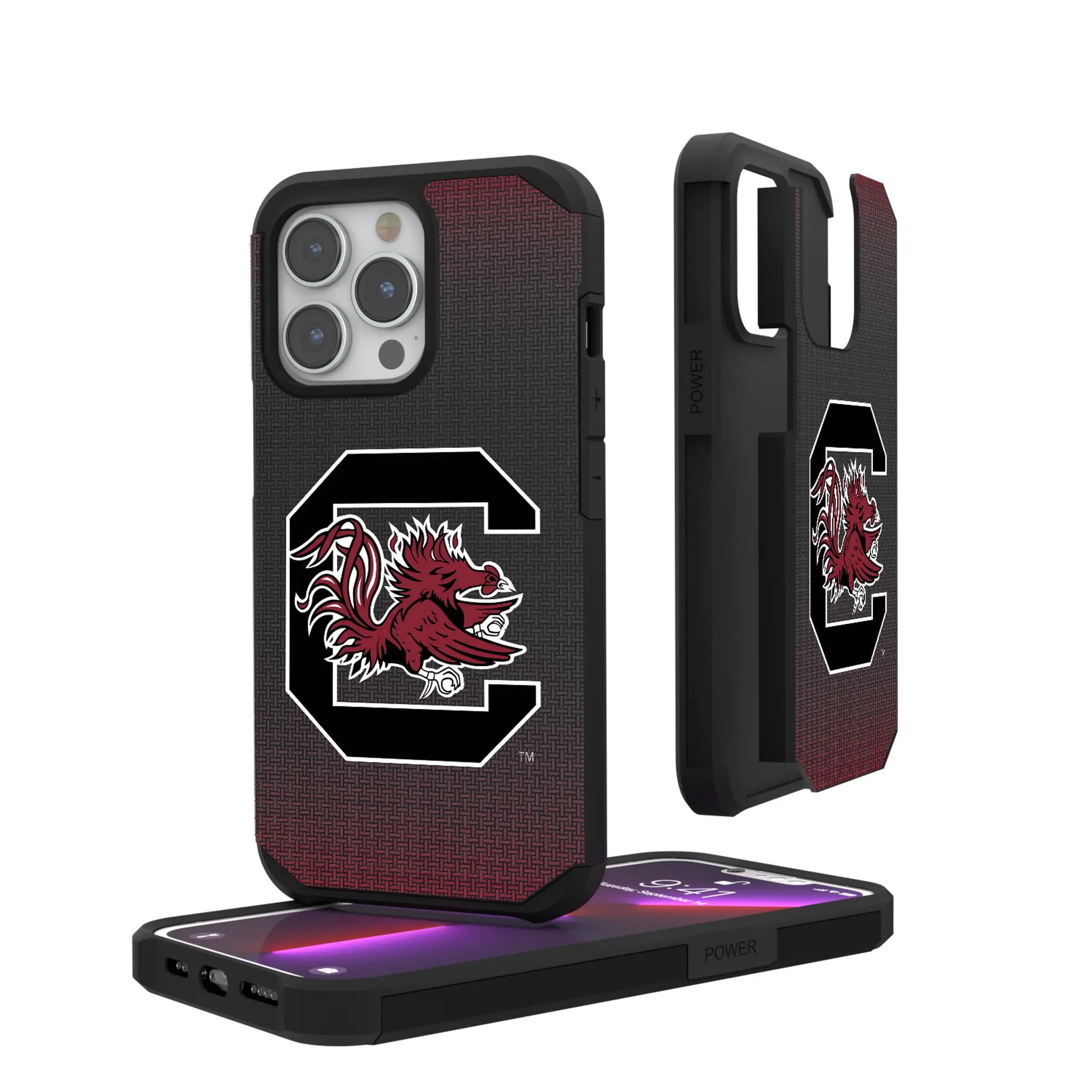 University of South Carolina Gamecocks Linen Rugged Phone Case